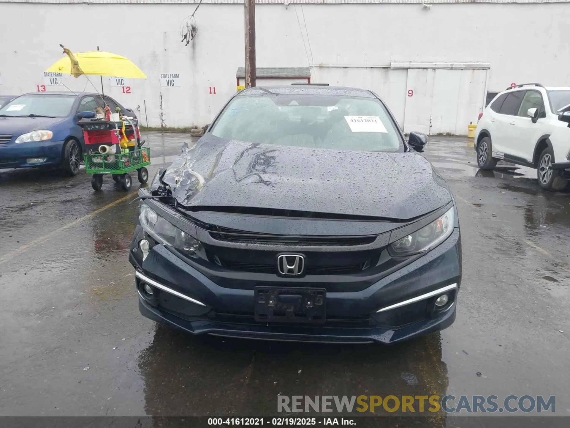 12 fotografías del automóvil dañado JHMFC1F34KX009754 HONDA CIVIC 2019