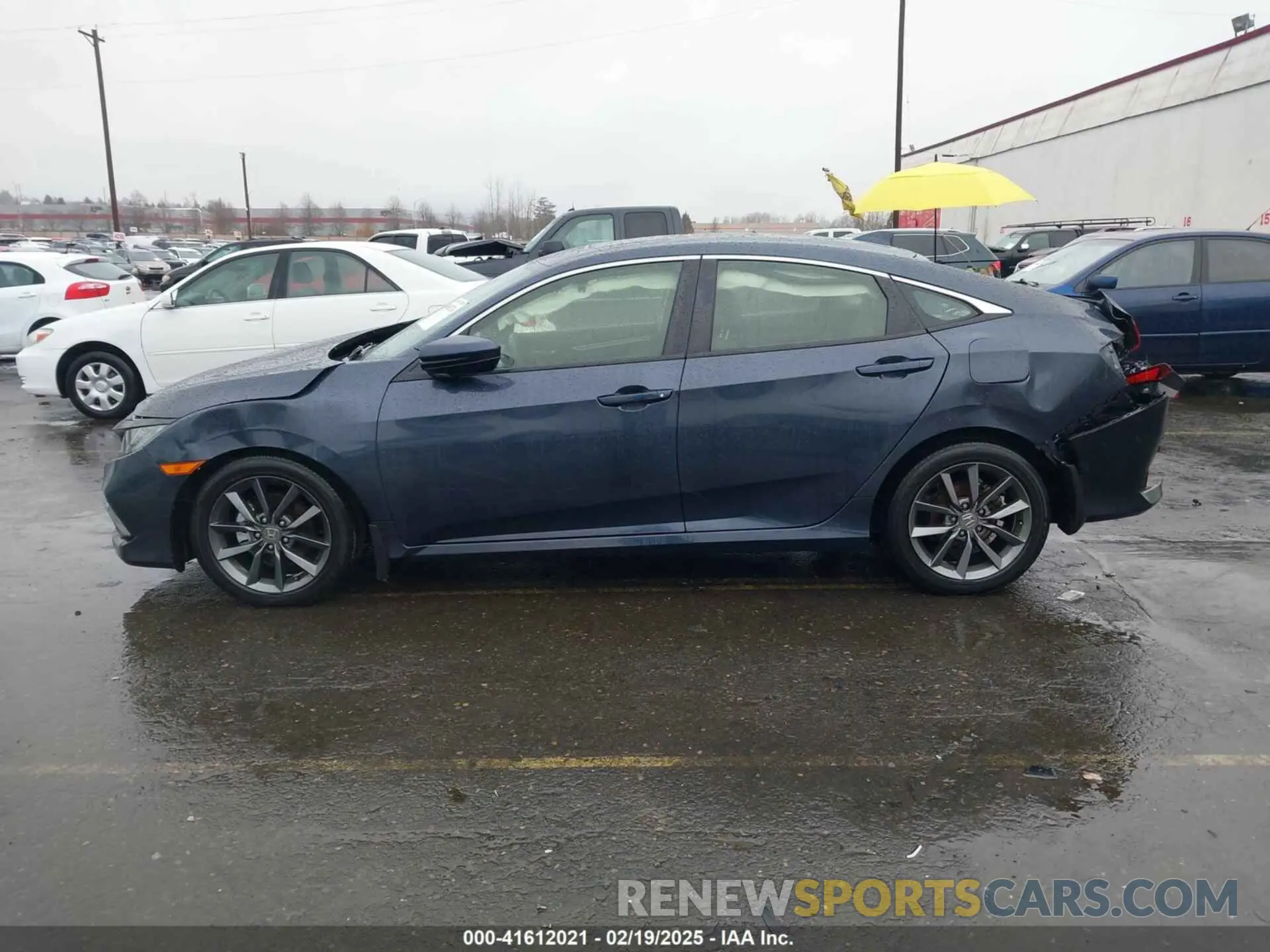 14 fotografías del automóvil dañado JHMFC1F34KX009754 HONDA CIVIC 2019