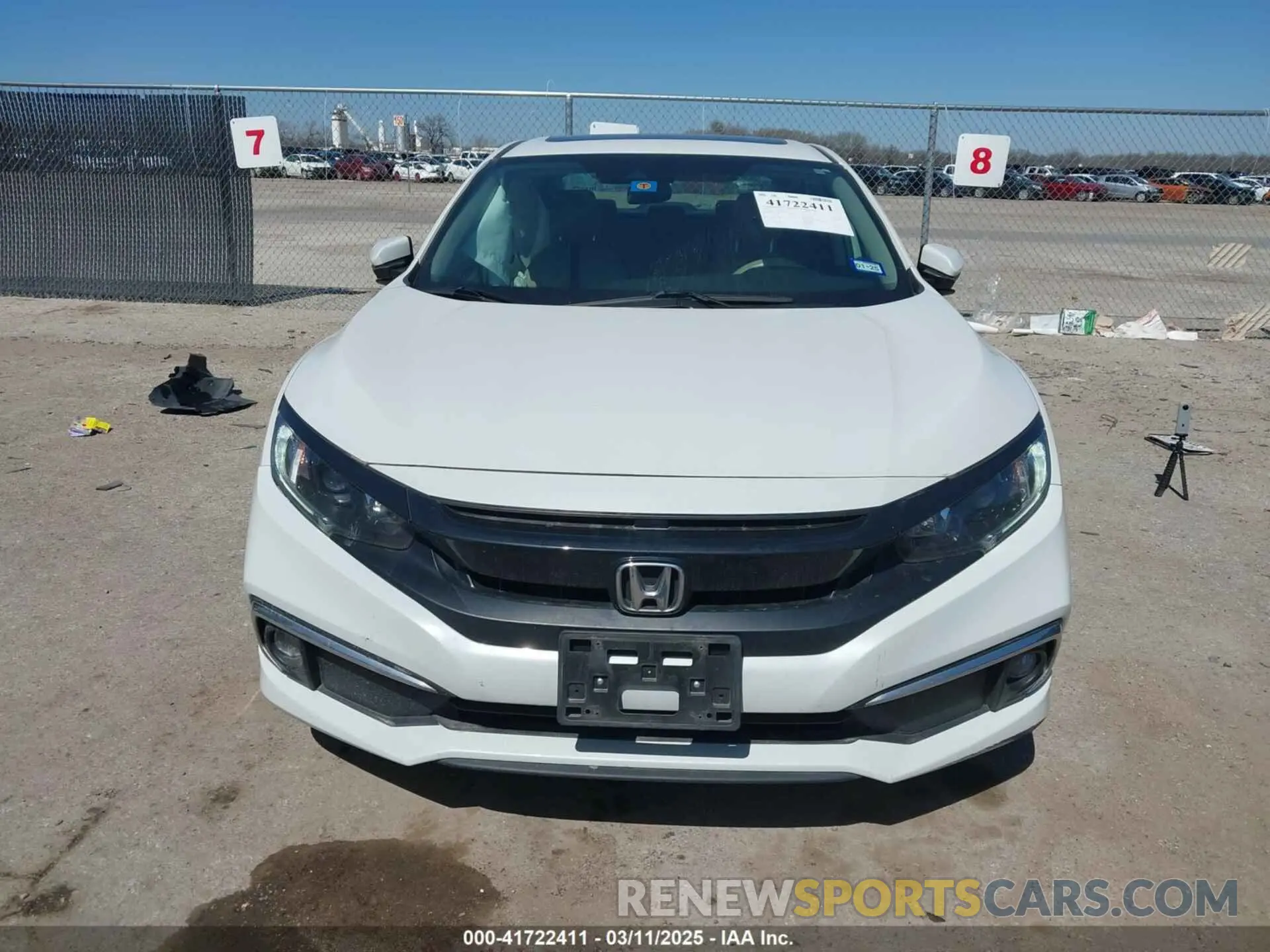 12 fotografías del automóvil dañado JHMFC1F35KX001825 HONDA CIVIC 2019