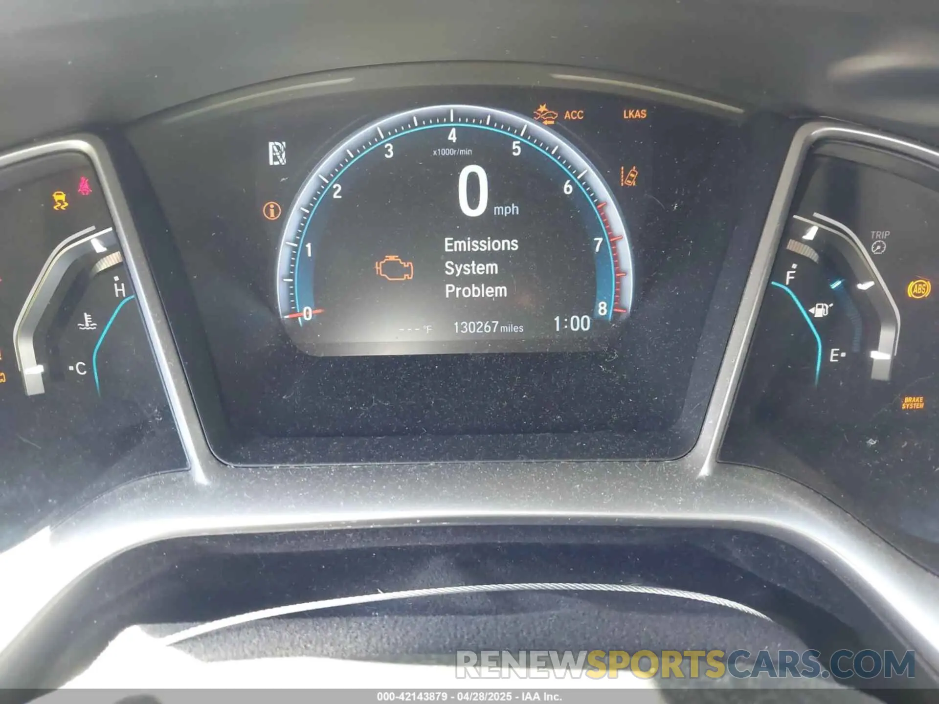 7 fotografías del automóvil dañado JHMFC1F35KX010508 HONDA CIVIC 2019