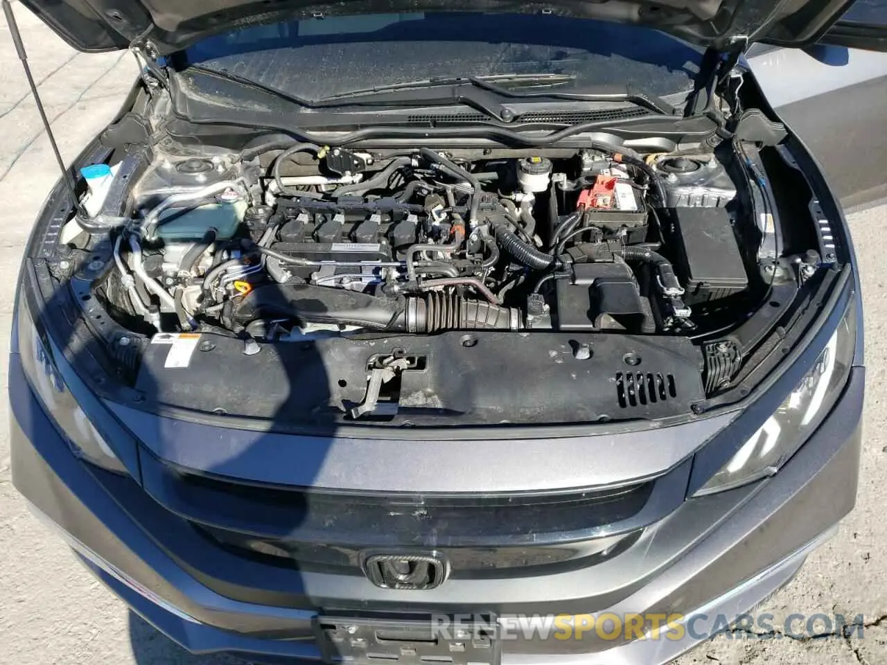 11 fotografías del automóvil dañado JHMFC1F35KX013232 HONDA CIVIC 2019