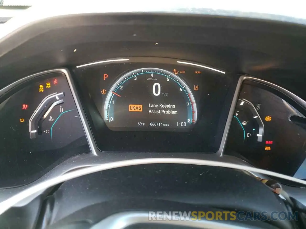 9 fotografías del automóvil dañado JHMFC1F35KX013232 HONDA CIVIC 2019