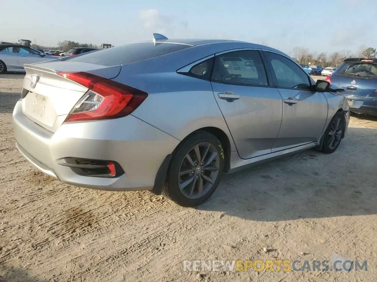 3 fotografías del automóvil dañado JHMFC1F36KX003468 HONDA CIVIC 2019