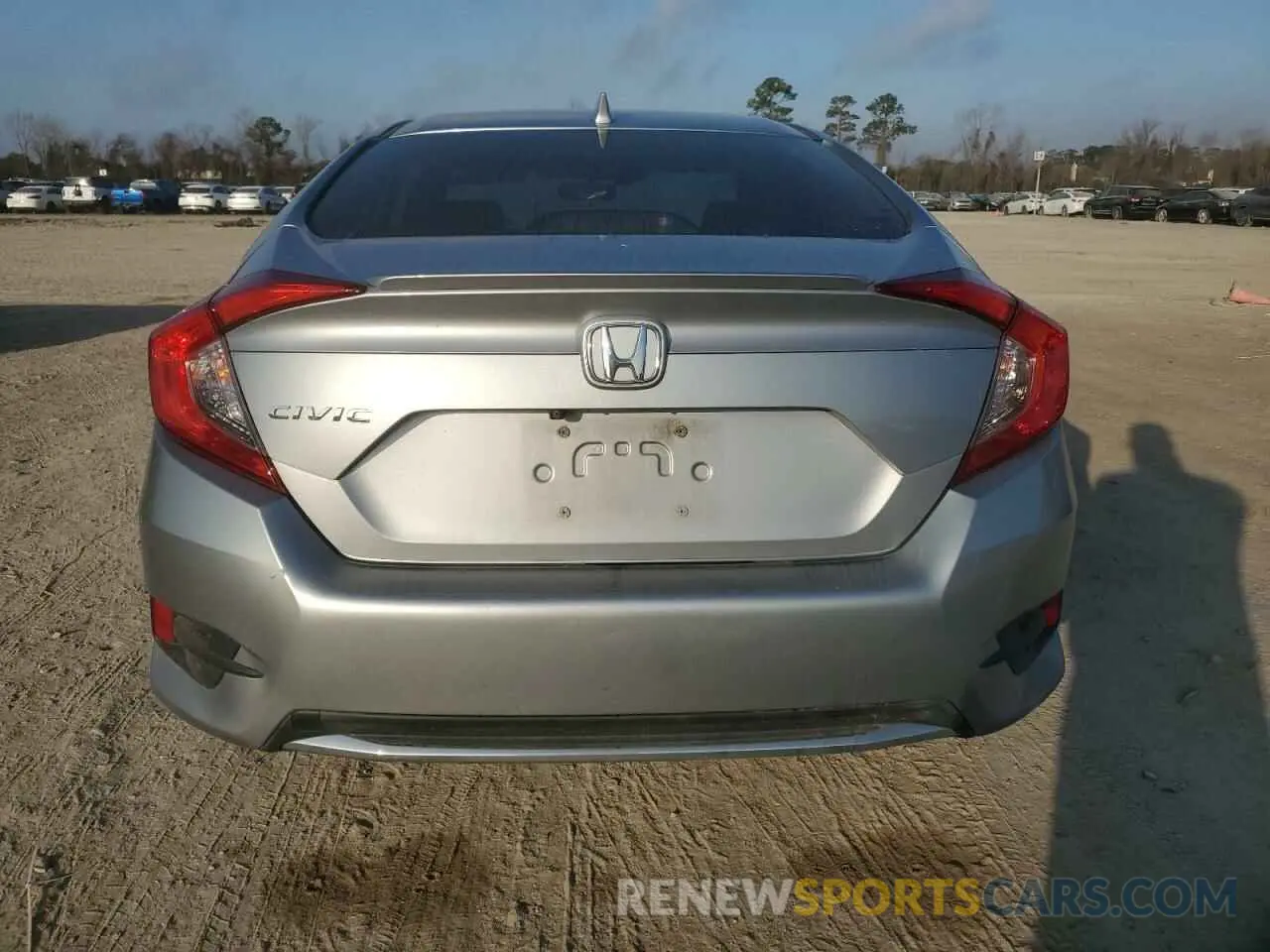 6 fotografías del automóvil dañado JHMFC1F36KX003468 HONDA CIVIC 2019