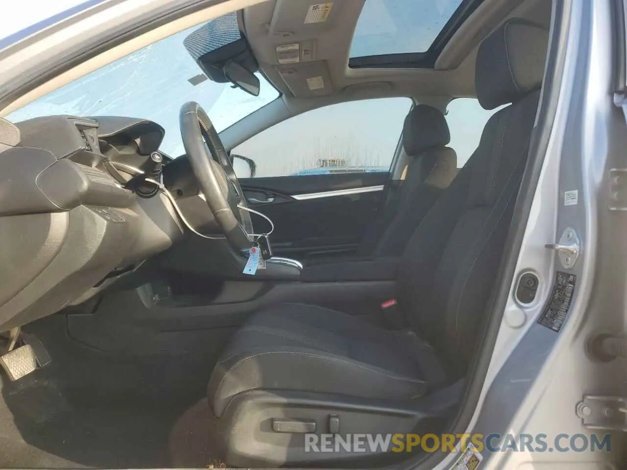 7 fotografías del automóvil dañado JHMFC1F36KX003468 HONDA CIVIC 2019