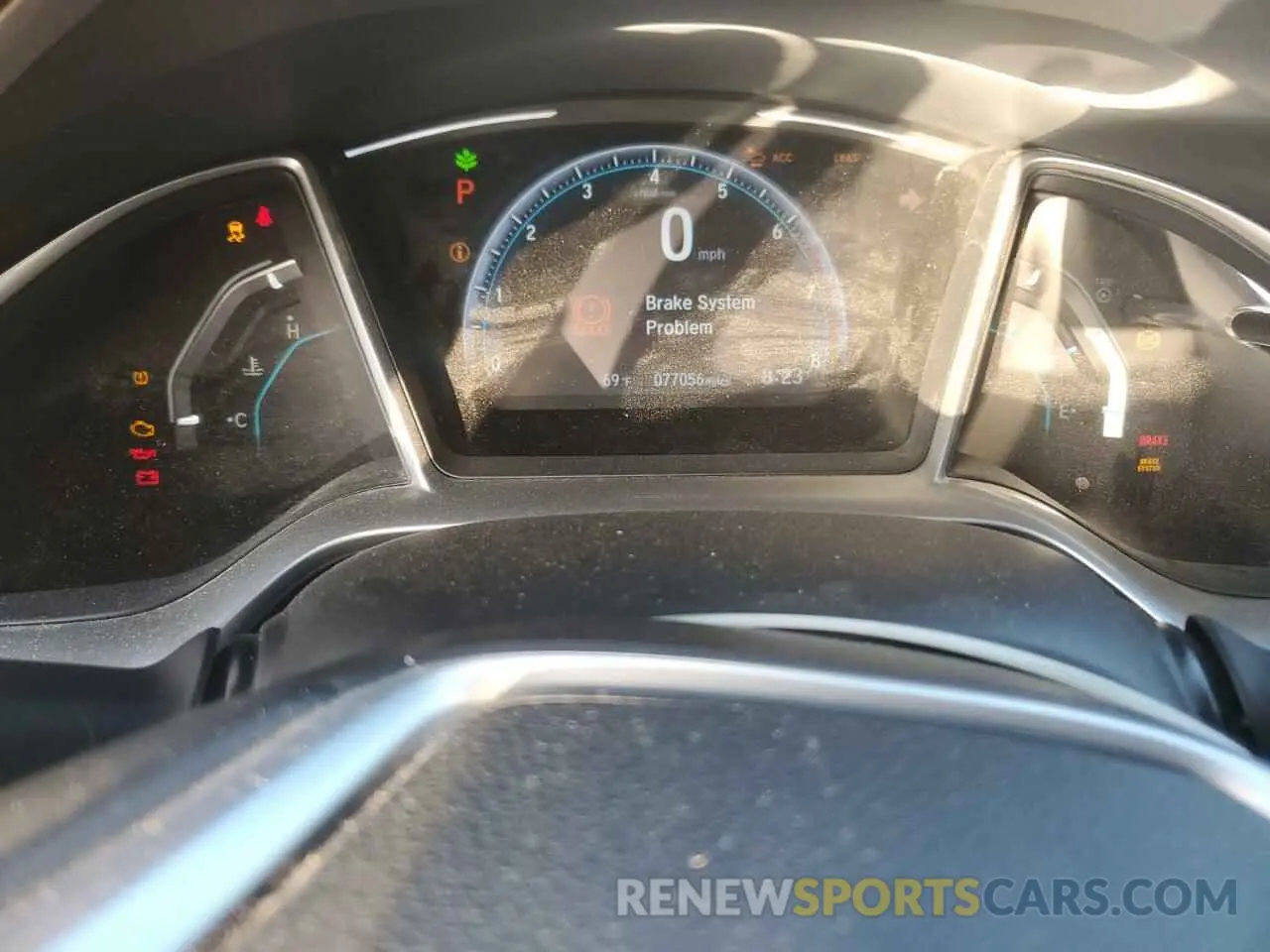9 fotografías del automóvil dañado JHMFC1F36KX003468 HONDA CIVIC 2019