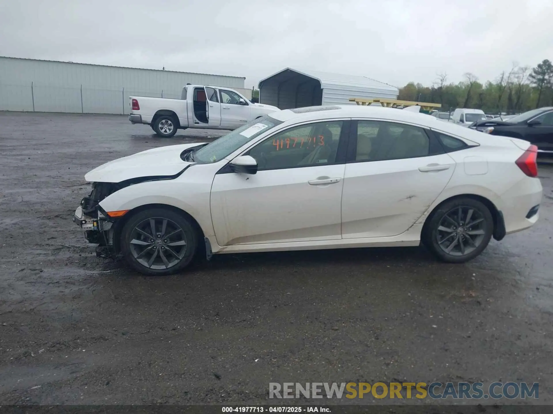 14 fotografías del automóvil dañado JHMFC1F36KX005401 HONDA CIVIC 2019