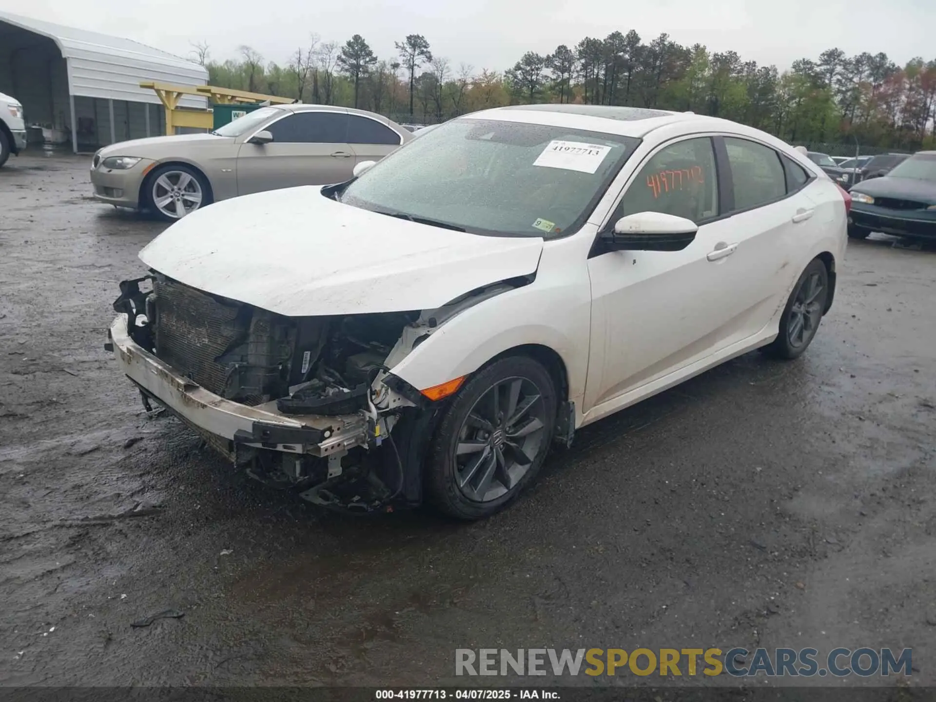 2 fotografías del automóvil dañado JHMFC1F36KX005401 HONDA CIVIC 2019