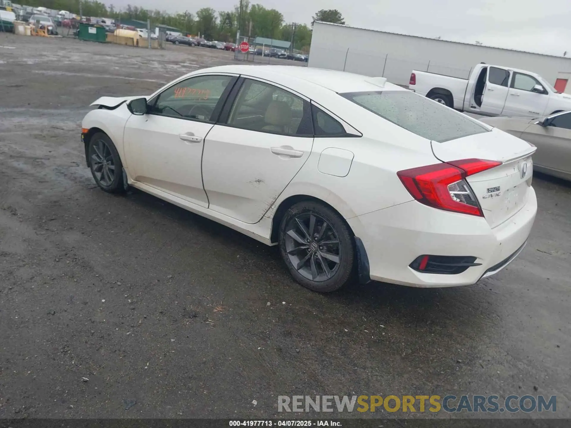 3 fotografías del automóvil dañado JHMFC1F36KX005401 HONDA CIVIC 2019
