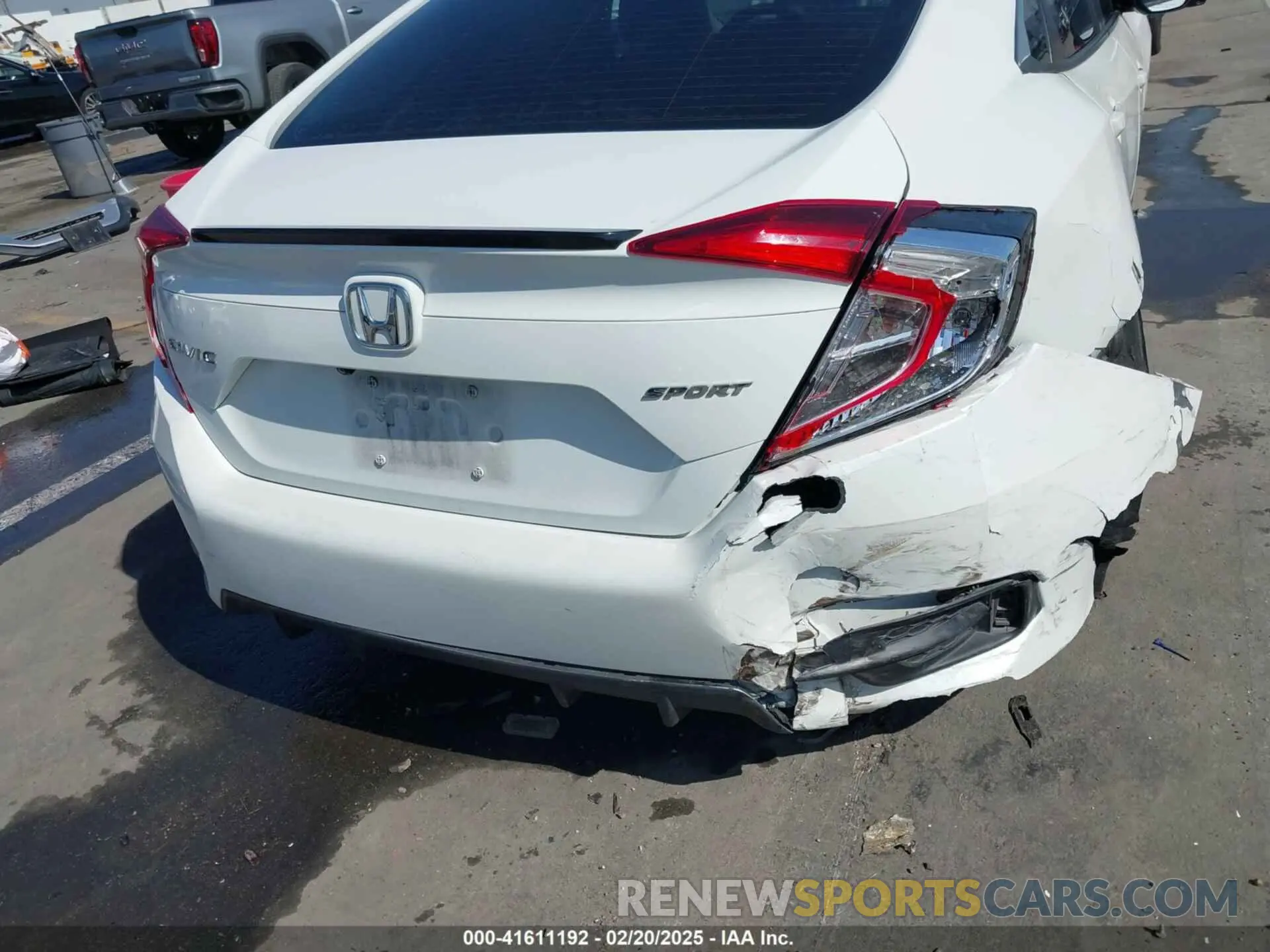 15 fotografías del automóvil dañado JHMFC1F36KX006399 HONDA CIVIC 2019