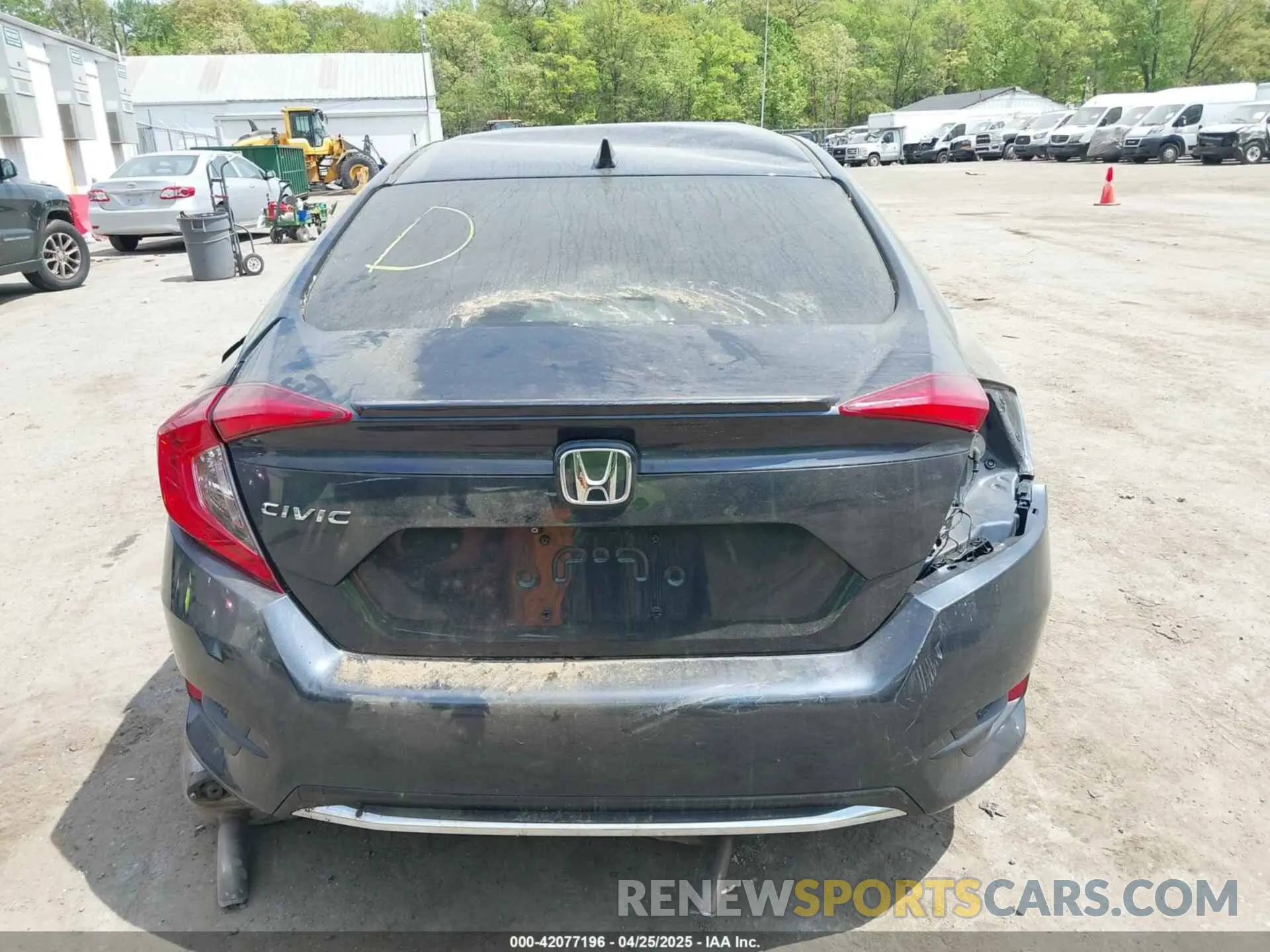 15 fotografías del automóvil dañado JHMFC1F37KX008758 HONDA CIVIC 2019