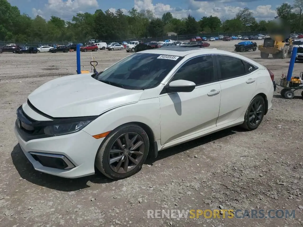 1 fotografías del automóvil dañado JHMFC1F37KX011997 HONDA CIVIC 2019