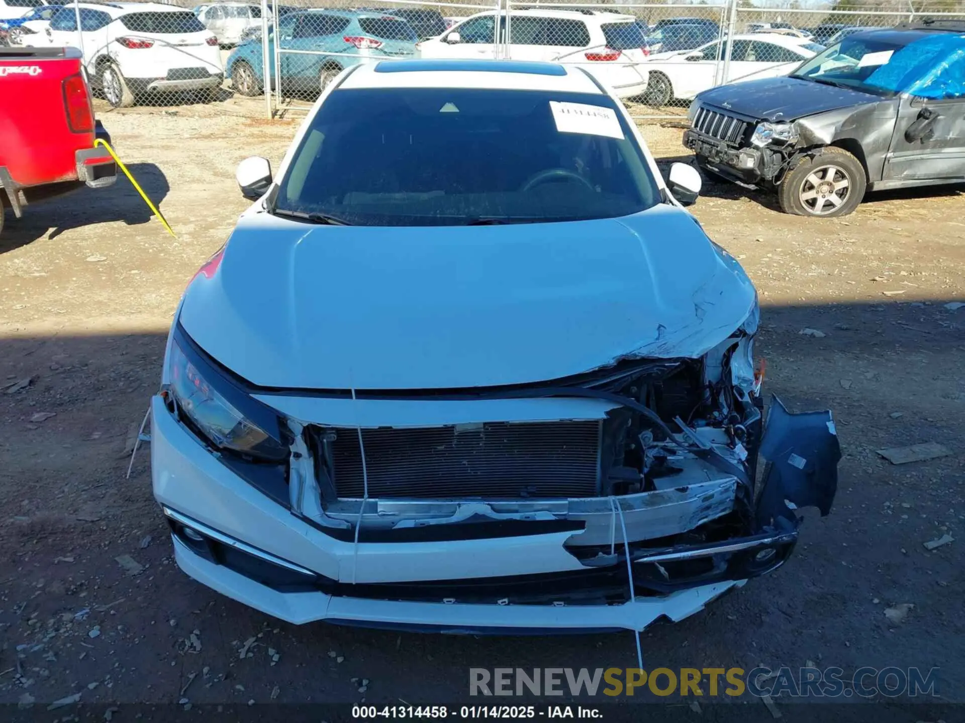 12 fotografías del automóvil dañado JHMFC1F39KX003593 HONDA CIVIC 2019
