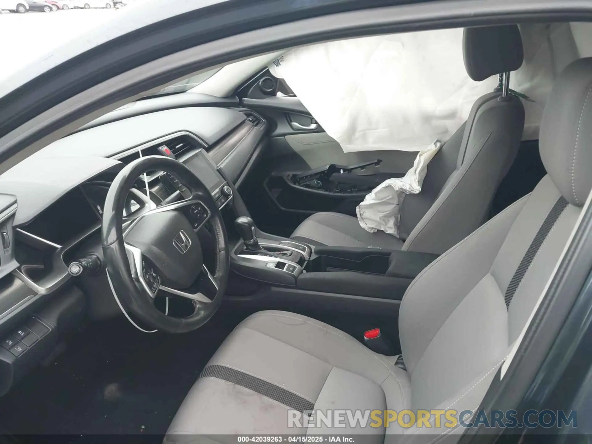 5 fotografías del automóvil dañado JHMFC1F3XKX014103 HONDA CIVIC 2019
