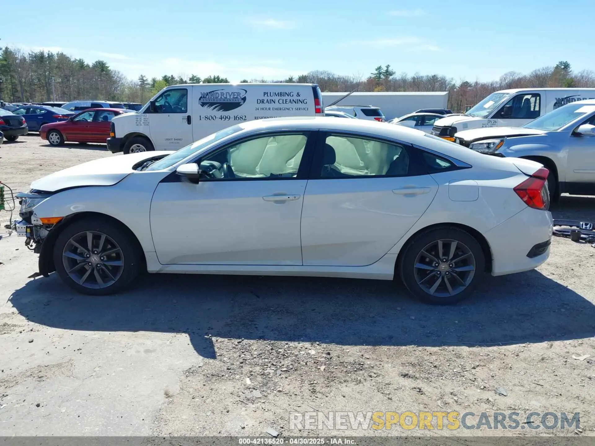 15 fotografías del automóvil dañado JHMFC1F72KX008959 HONDA CIVIC 2019