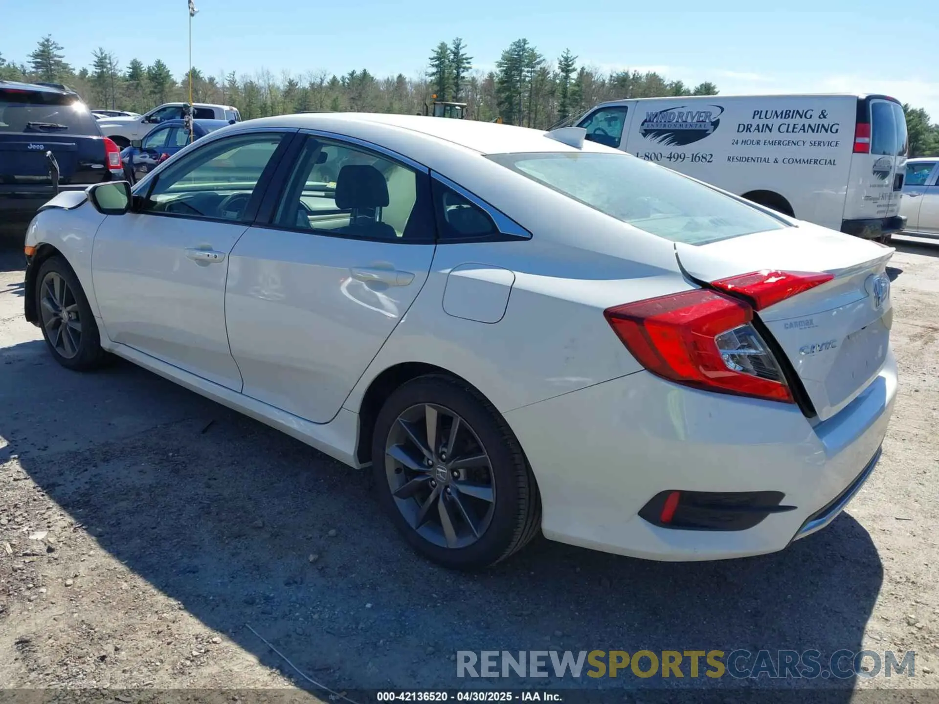 3 fotografías del automóvil dañado JHMFC1F72KX008959 HONDA CIVIC 2019