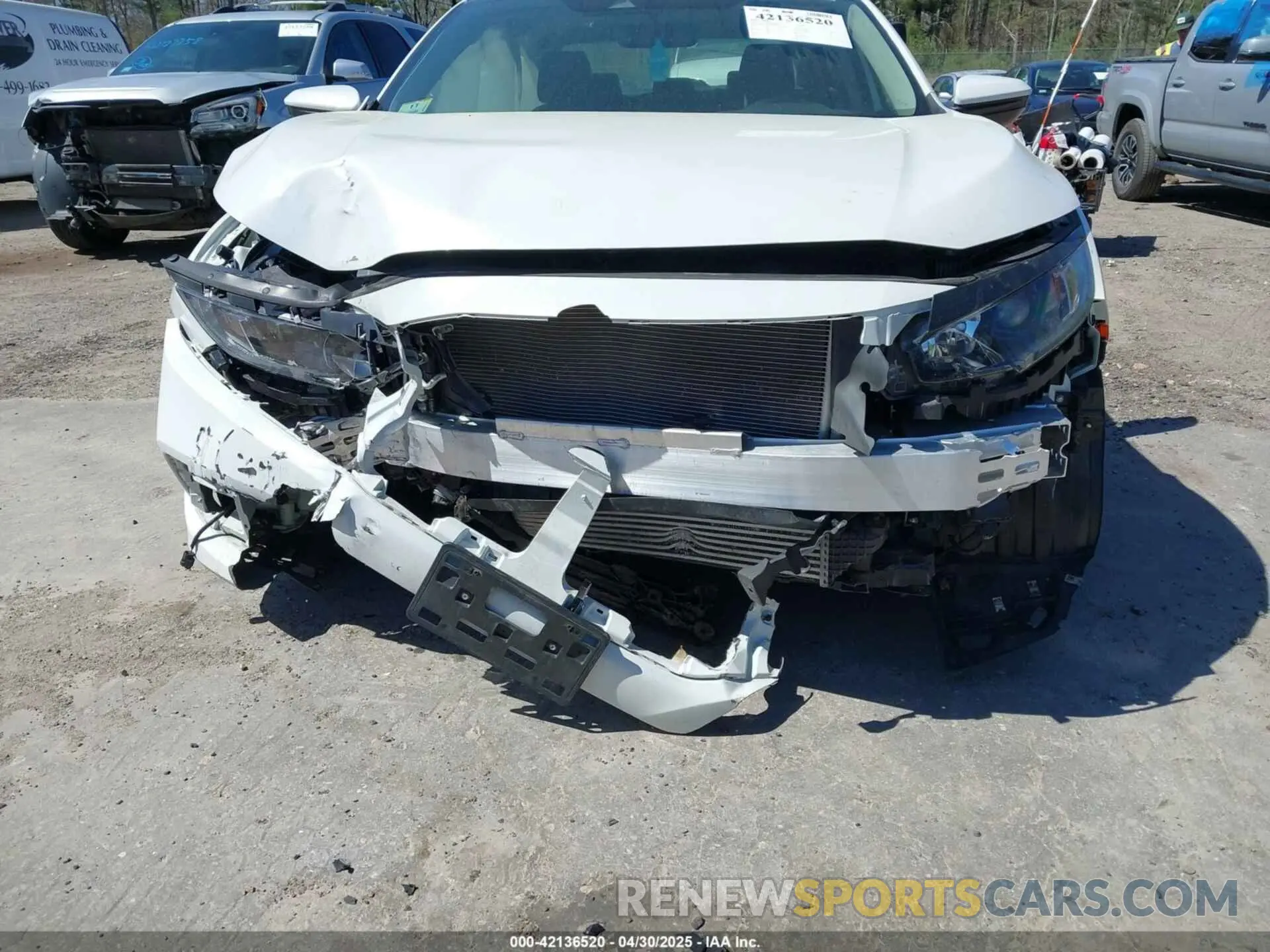 6 fotografías del automóvil dañado JHMFC1F72KX008959 HONDA CIVIC 2019