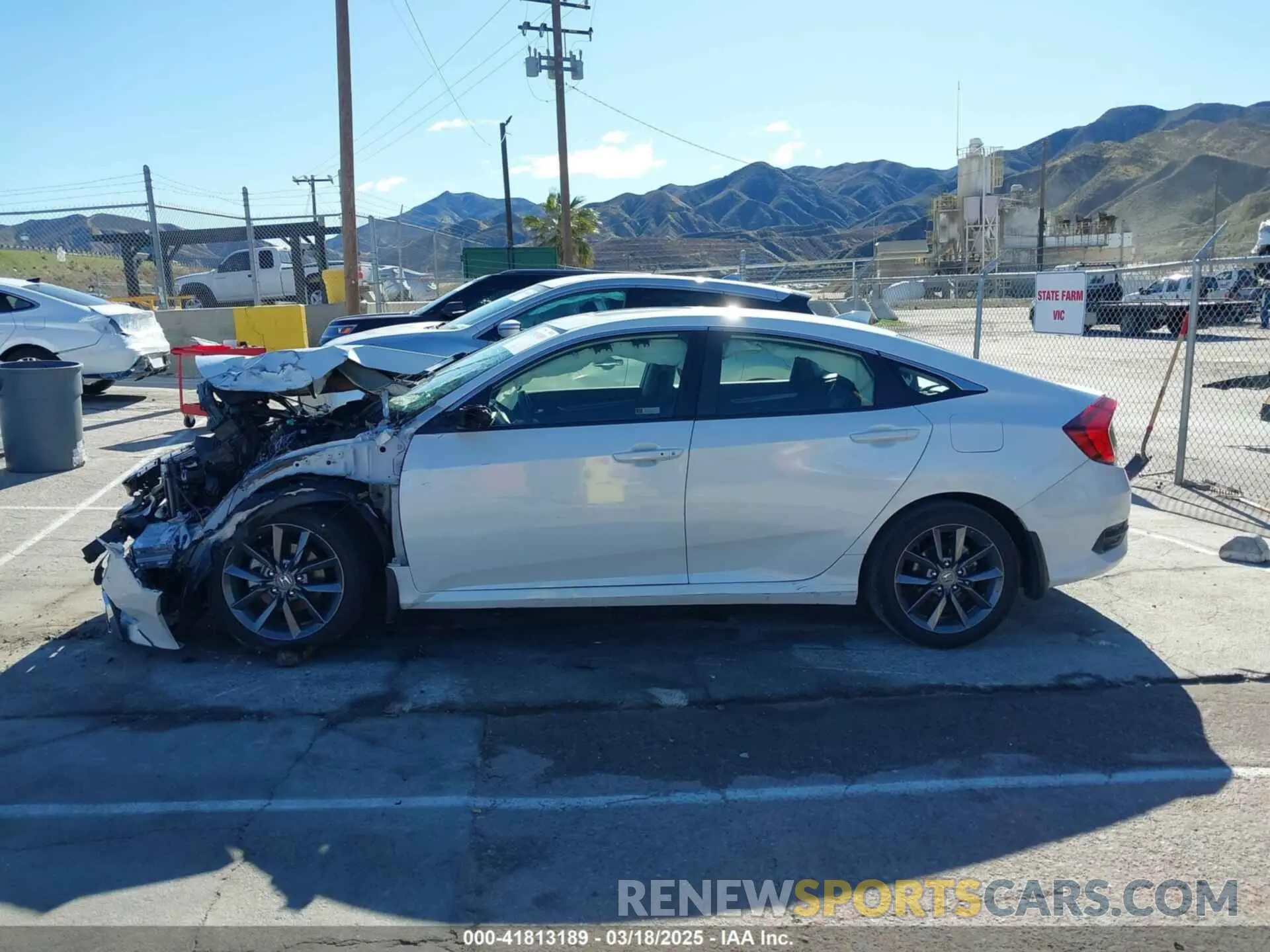 13 fotografías del automóvil dañado JHMFC1F73KX000966 HONDA CIVIC 2019