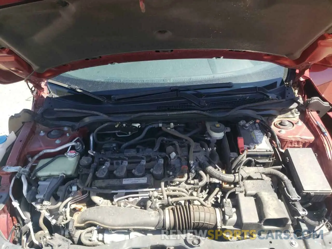 11 fotografías del automóvil dañado JHMFC1F77KX010397 HONDA CIVIC 2019