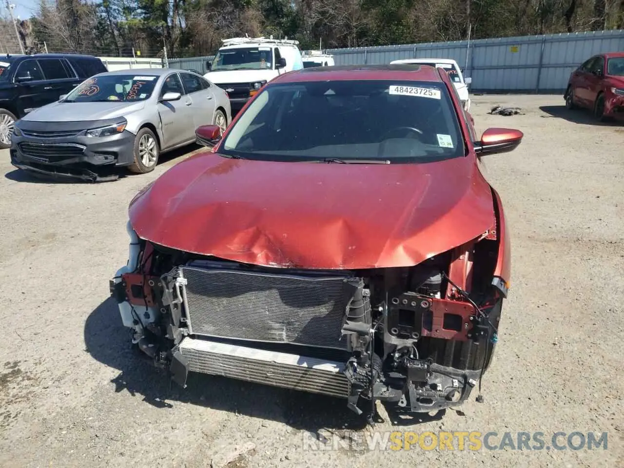5 fotografías del automóvil dañado JHMFC1F77KX010397 HONDA CIVIC 2019