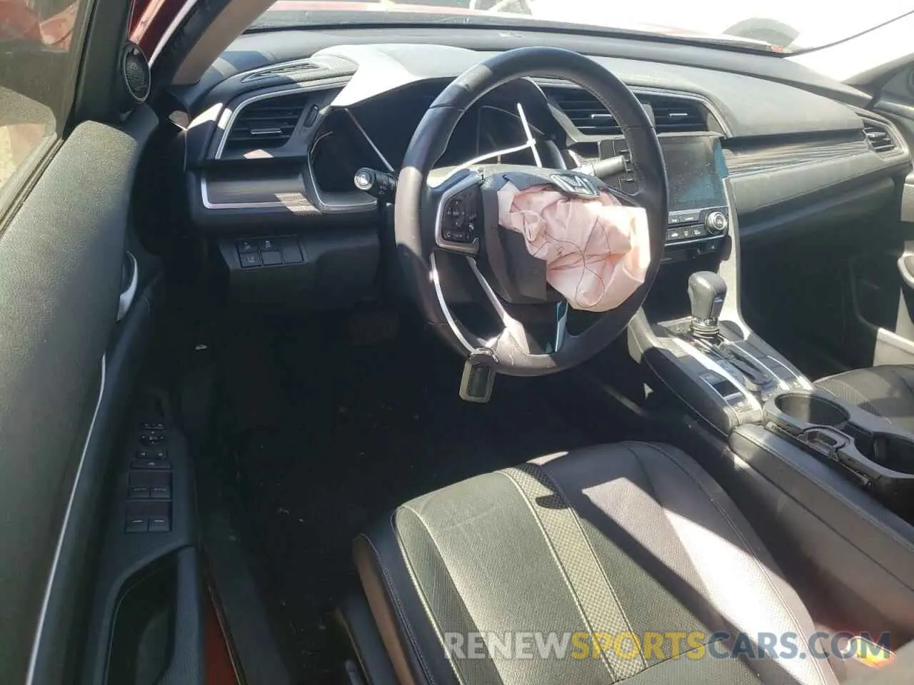 8 fotografías del automóvil dañado JHMFC1F77KX010397 HONDA CIVIC 2019