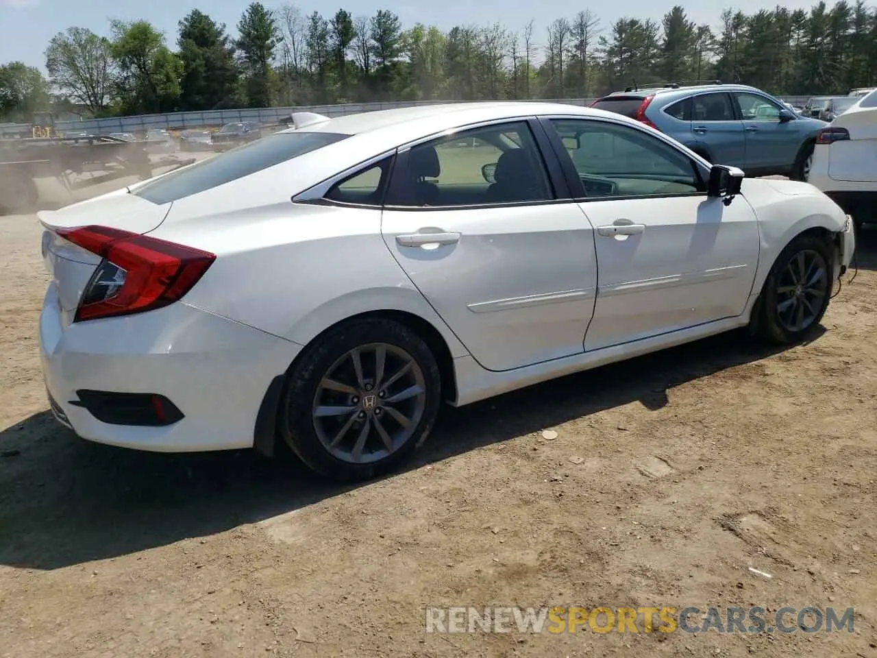 3 fotografías del automóvil dañado JHMFC1F78KX008965 HONDA CIVIC 2019