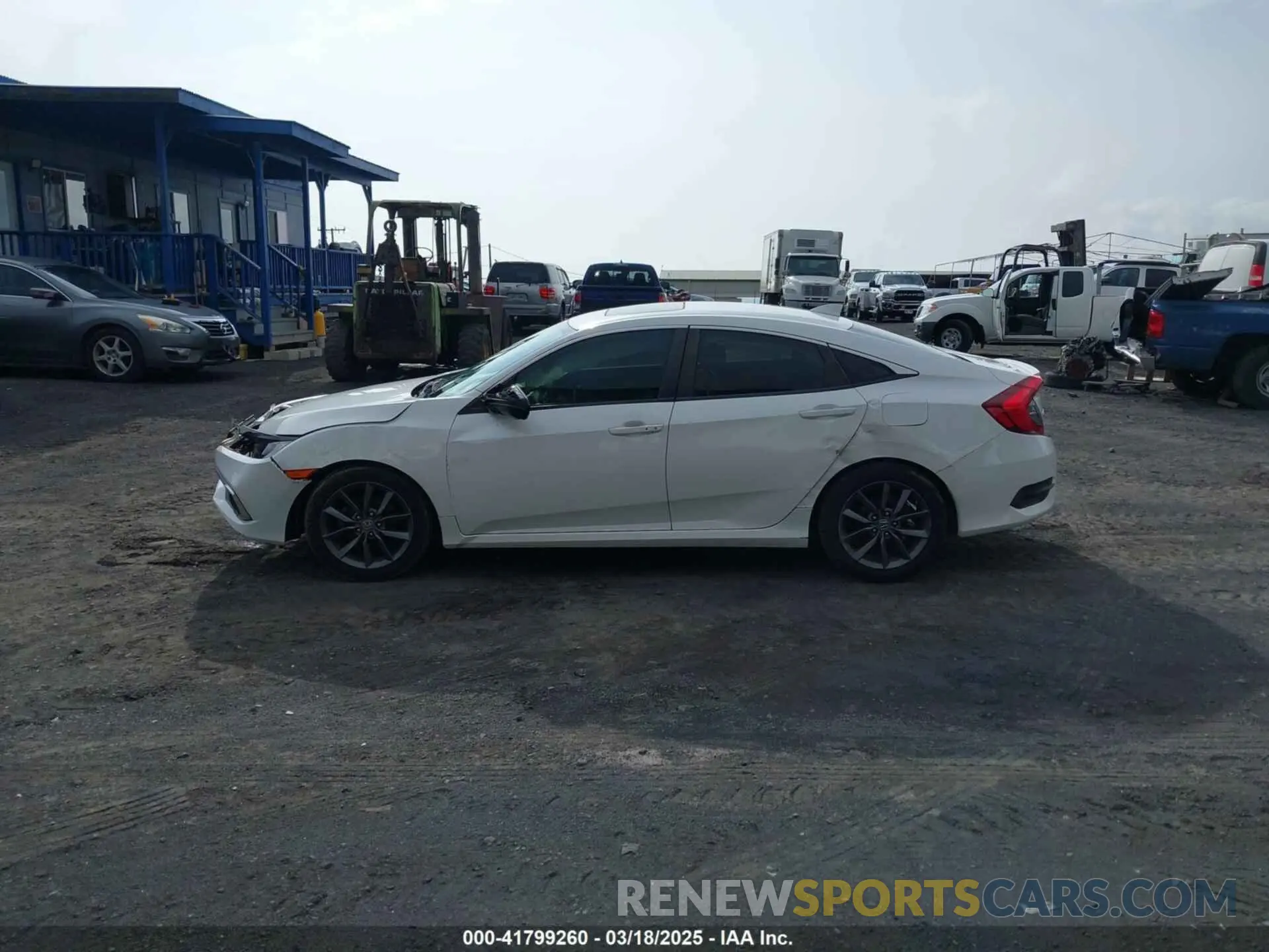 14 fotografías del automóvil dañado JHMFC1F7XKX000981 HONDA CIVIC 2019