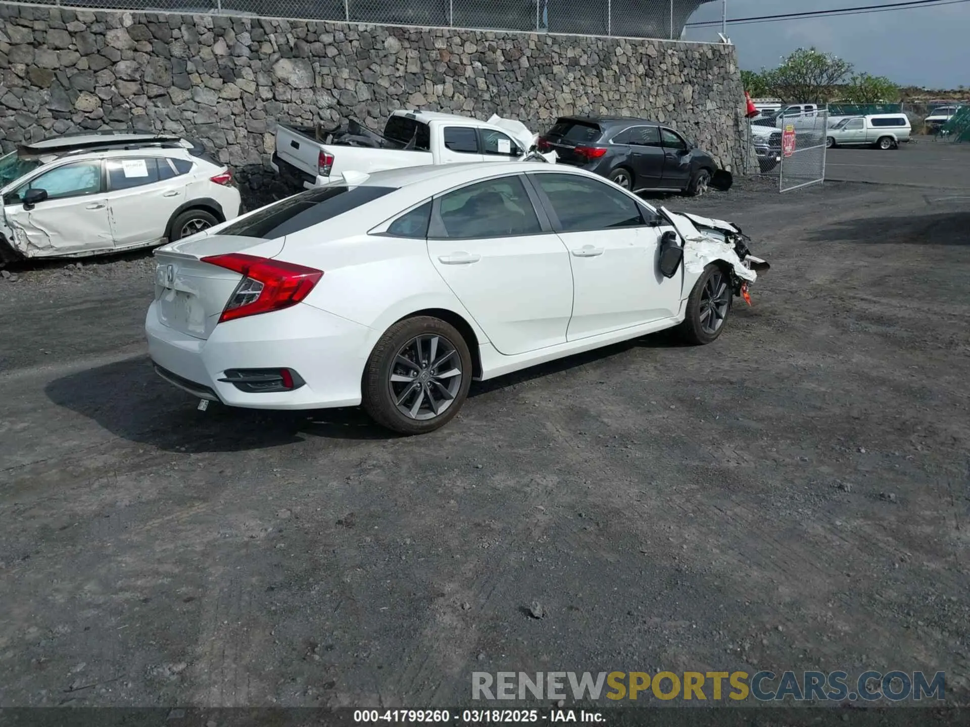 4 fotografías del automóvil dañado JHMFC1F7XKX000981 HONDA CIVIC 2019