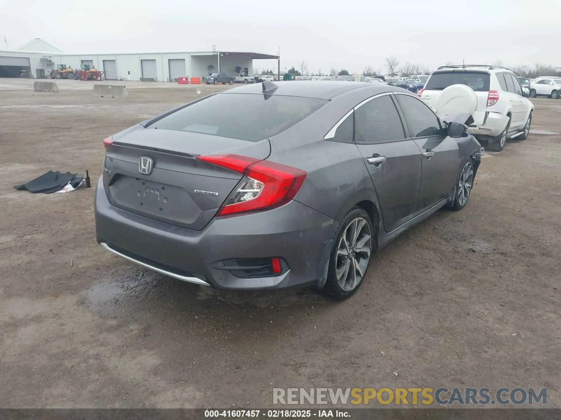 4 fotografías del automóvil dañado JHMFC1F91KX002281 HONDA CIVIC 2019