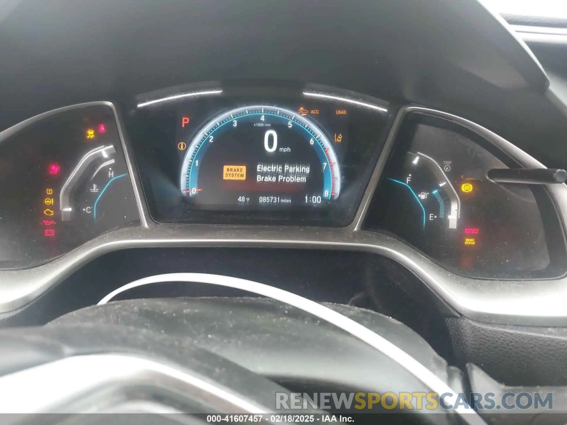 7 fotografías del automóvil dañado JHMFC1F91KX002281 HONDA CIVIC 2019