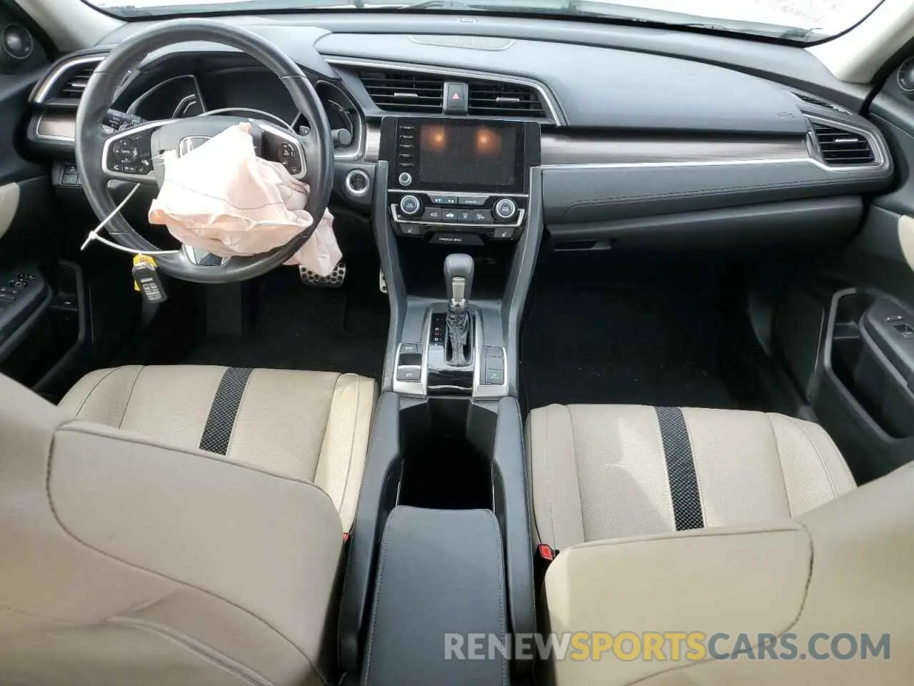 8 fotografías del automóvil dañado JHMFC1F96KX014491 HONDA CIVIC 2019