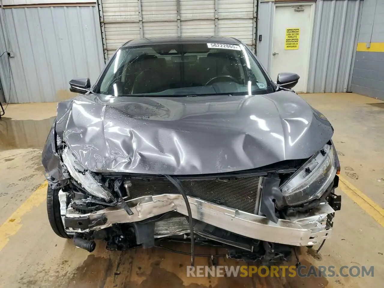 5 fotografías del automóvil dañado JHMFC1F99KX002285 HONDA CIVIC 2019