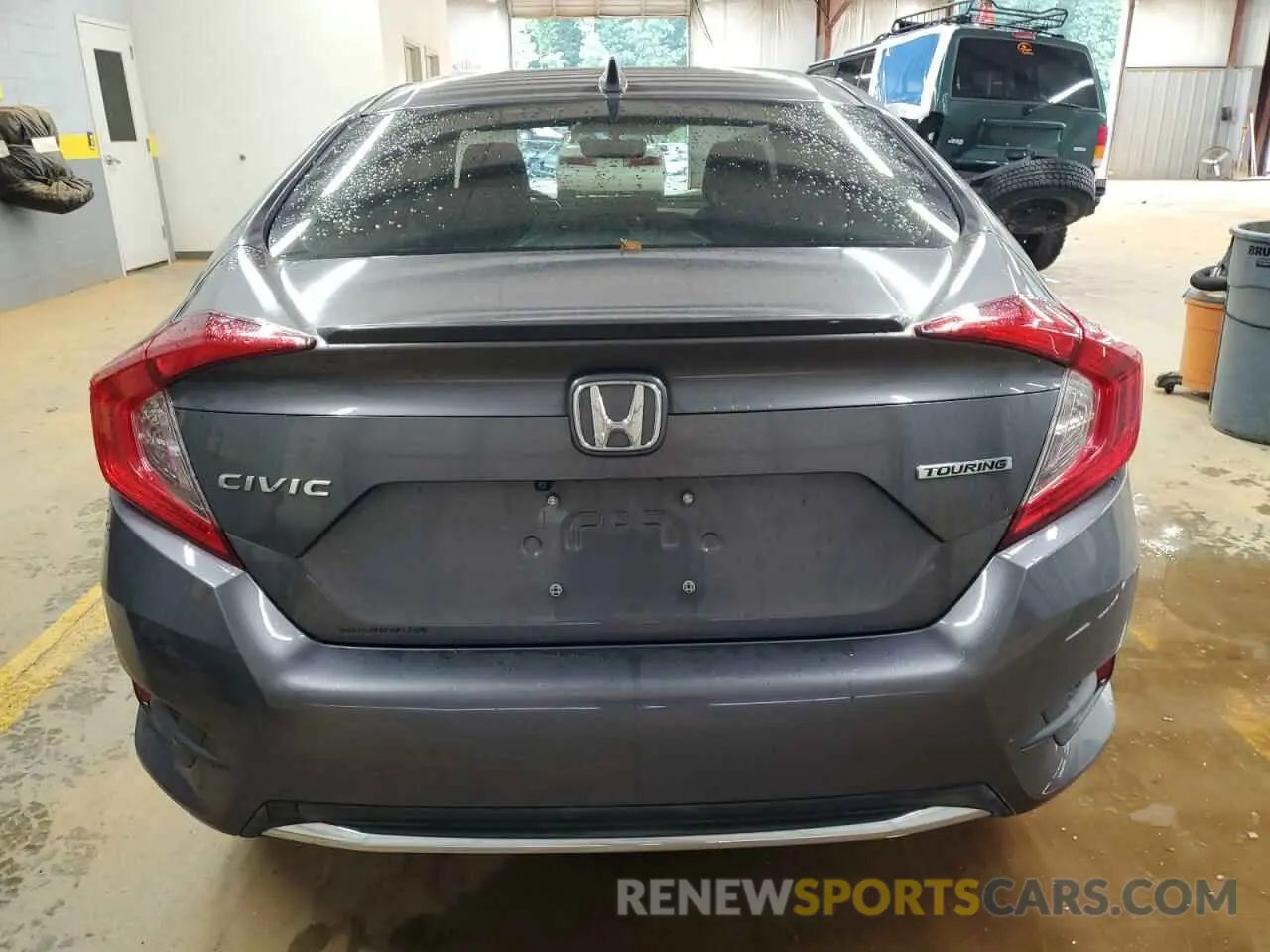6 fotografías del automóvil dañado JHMFC1F99KX002285 HONDA CIVIC 2019