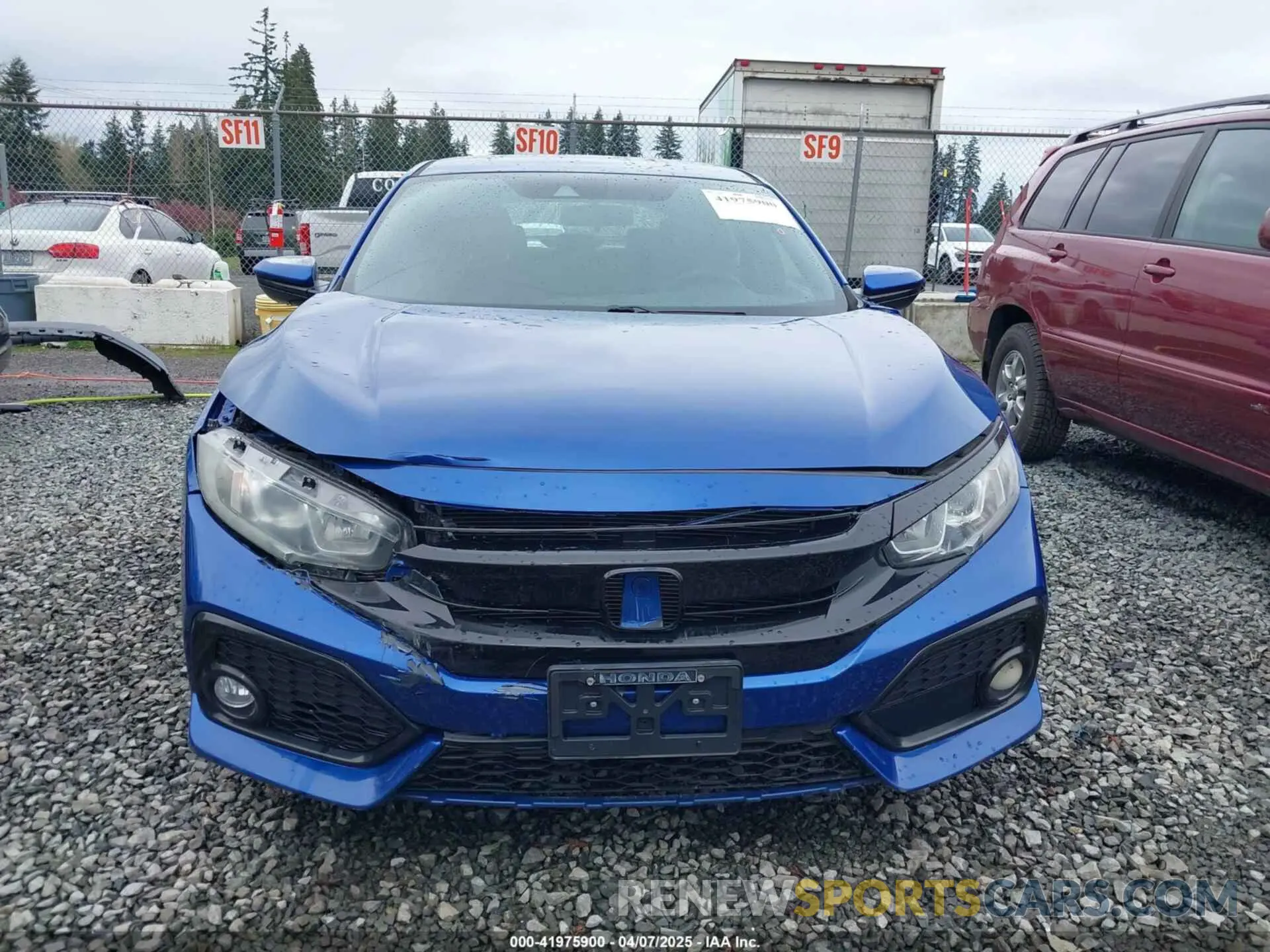 13 fotografías del automóvil dañado SHHFK7G43KU212058 HONDA CIVIC 2019