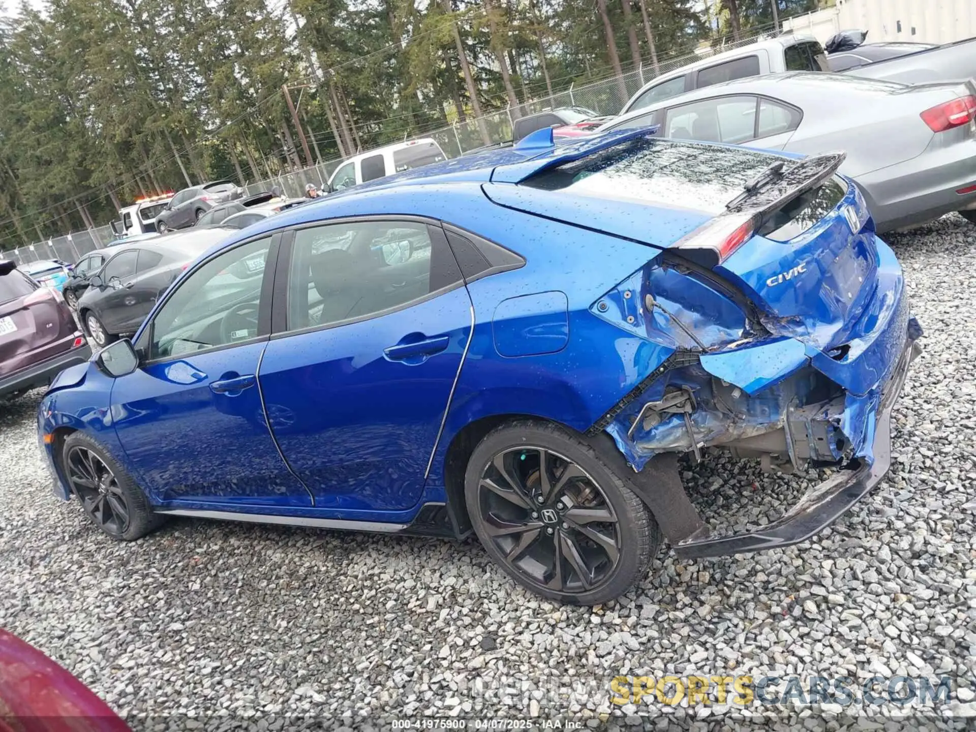 15 fotografías del automóvil dañado SHHFK7G43KU212058 HONDA CIVIC 2019