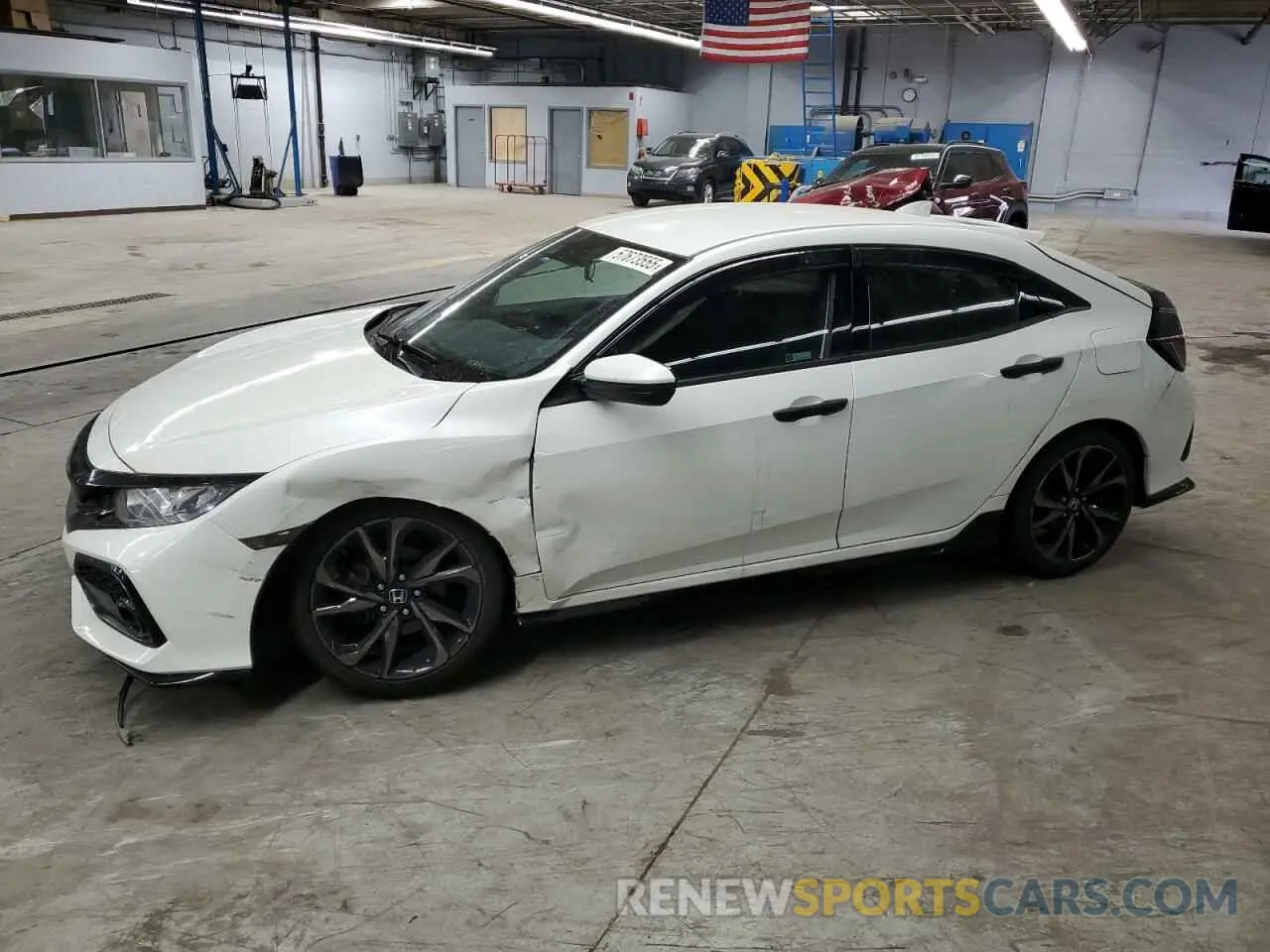 1 fotografías del automóvil dañado SHHFK7G43KU217289 HONDA CIVIC 2019