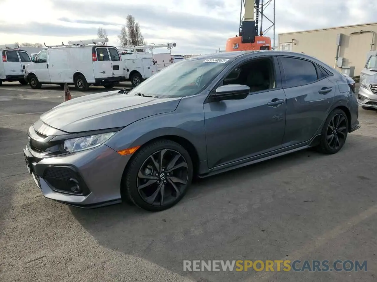 1 fotografías del automóvil dañado SHHFK7G47KU222981 HONDA CIVIC 2019