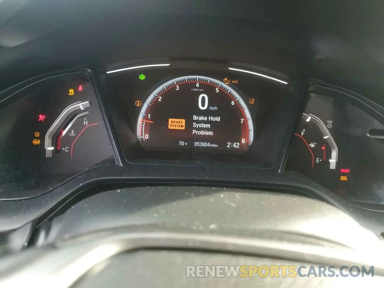 9 fotografías del automóvil dañado SHHFK7G47KU222981 HONDA CIVIC 2019