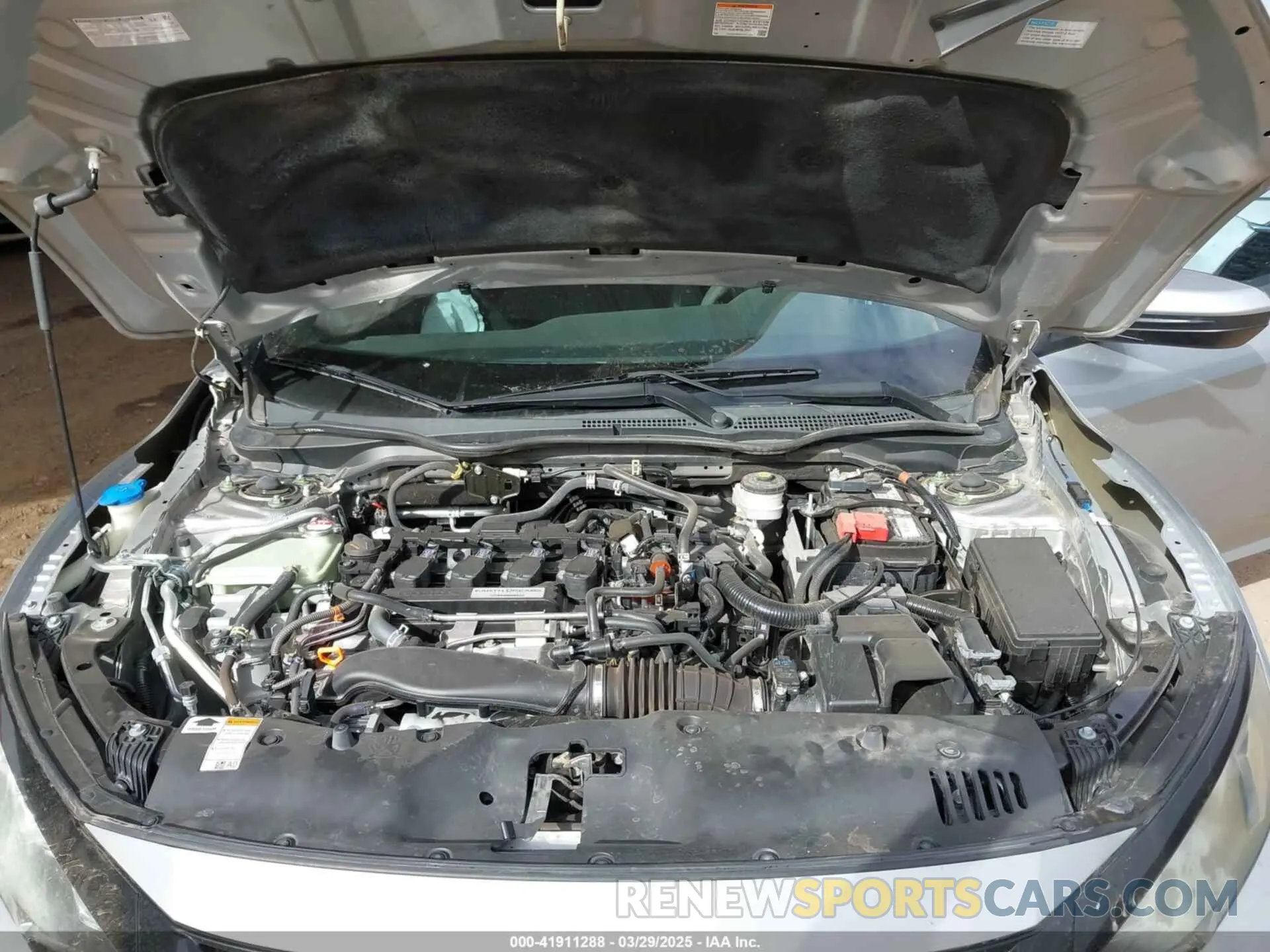 10 fotografías del automóvil dañado SHHFK7H30KU224805 HONDA CIVIC 2019