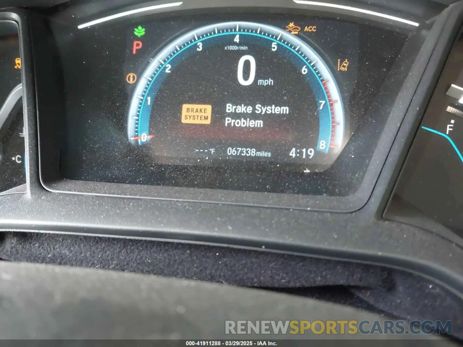 14 fotografías del automóvil dañado SHHFK7H30KU224805 HONDA CIVIC 2019