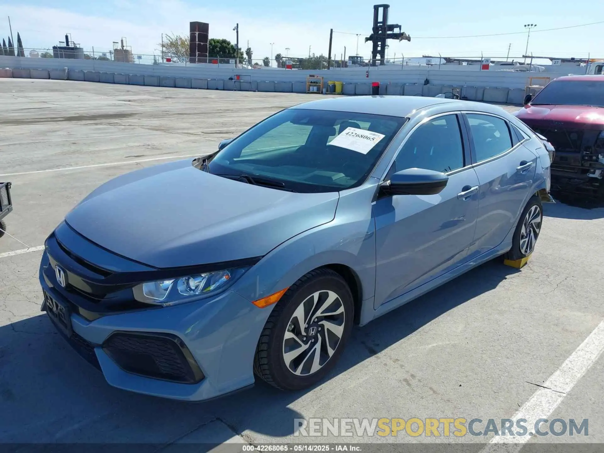 2 fotografías del automóvil dañado SHHFK7H32KU217449 HONDA CIVIC 2019