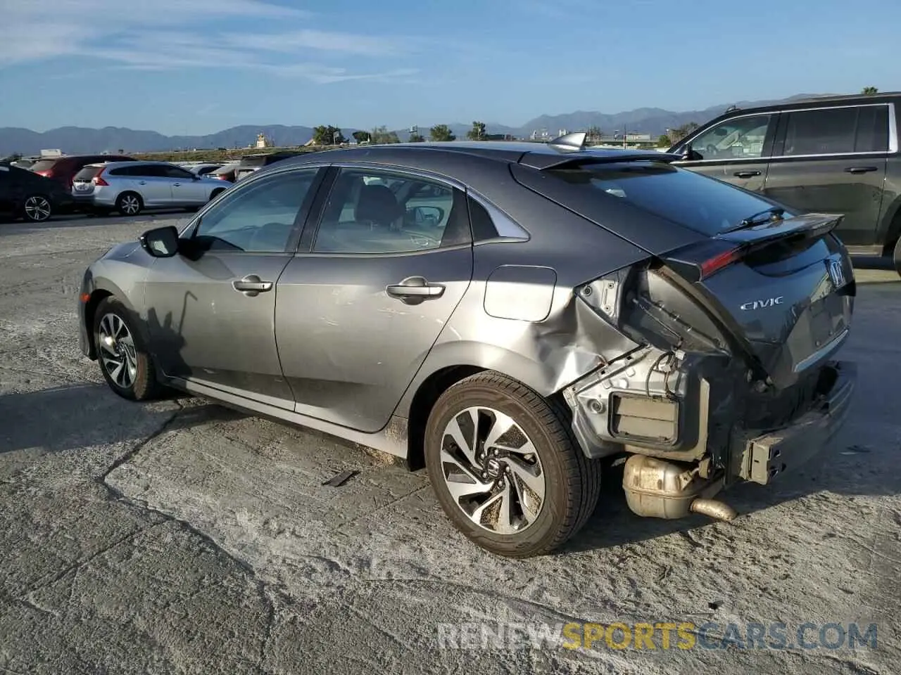 2 fotografías del automóvil dañado SHHFK7H34KU403526 HONDA CIVIC 2019