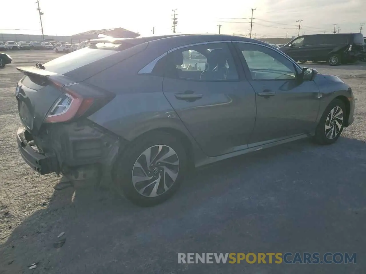 3 fotografías del automóvil dañado SHHFK7H34KU403526 HONDA CIVIC 2019