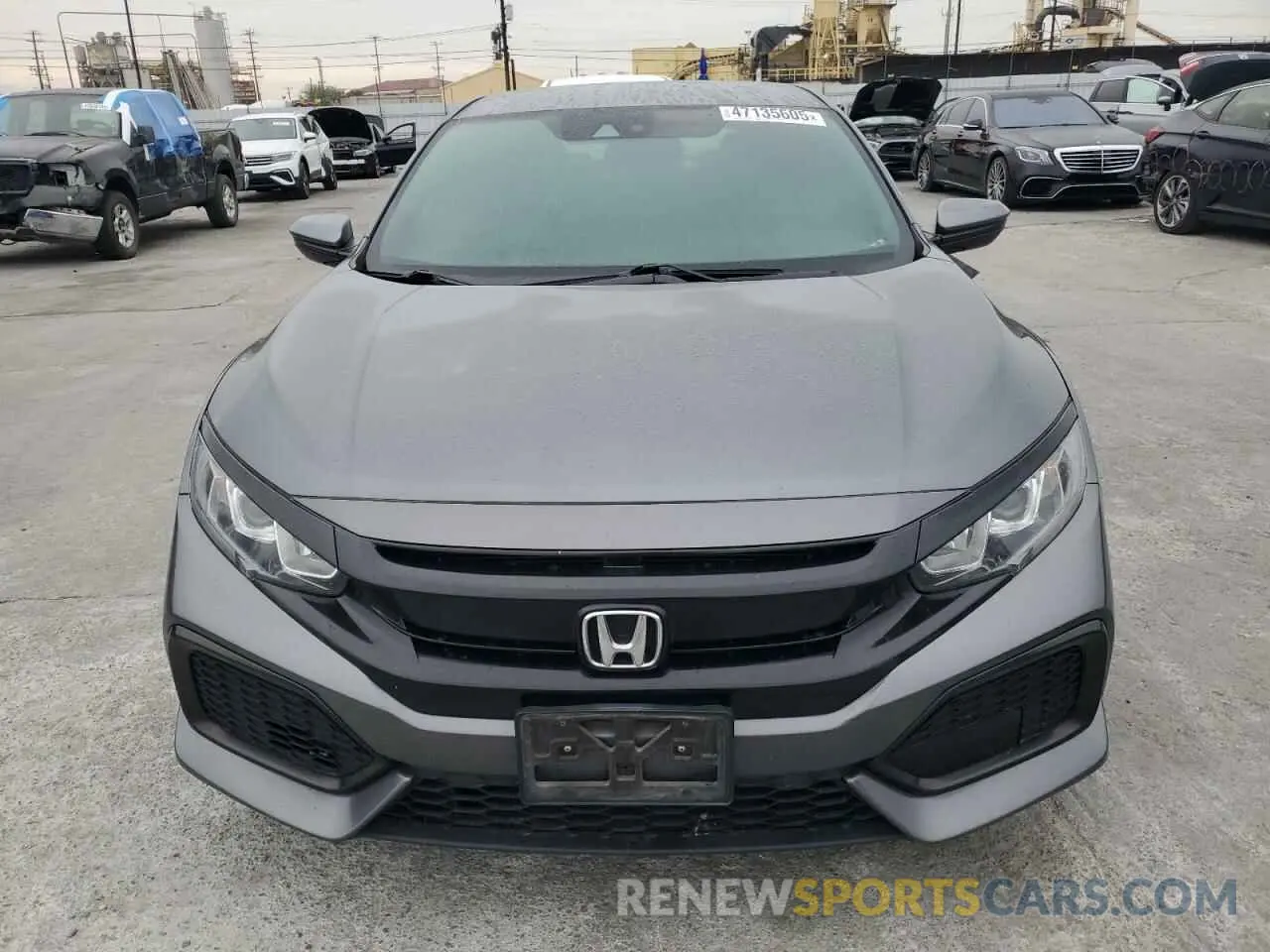 5 fotografías del automóvil dañado SHHFK7H34KU403526 HONDA CIVIC 2019