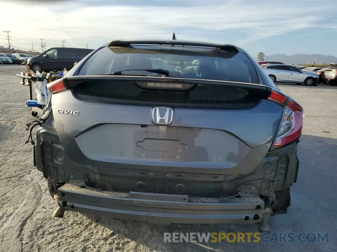 6 fotografías del automóvil dañado SHHFK7H34KU403526 HONDA CIVIC 2019
