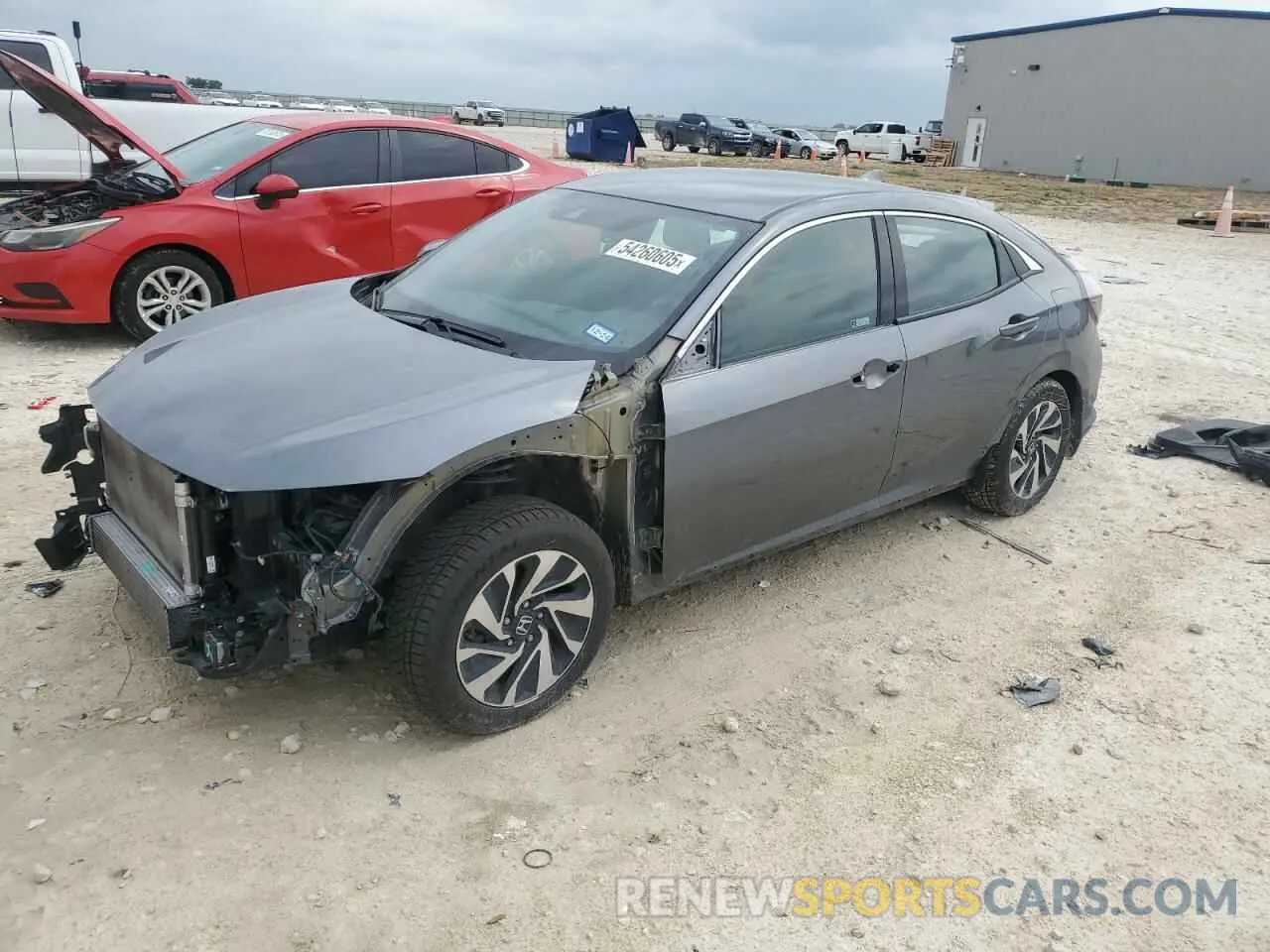 1 fotografías del automóvil dañado SHHFK7H35KU200595 HONDA CIVIC 2019