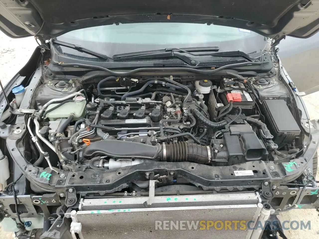 11 fotografías del automóvil dañado SHHFK7H35KU200595 HONDA CIVIC 2019