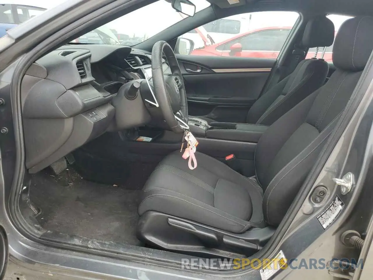 7 fotografías del automóvil dañado SHHFK7H35KU200595 HONDA CIVIC 2019