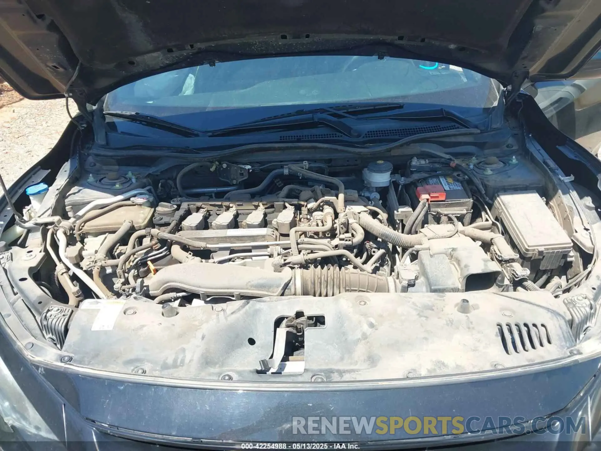10 fotografías del automóvil dañado SHHFK7H35KU227926 HONDA CIVIC 2019