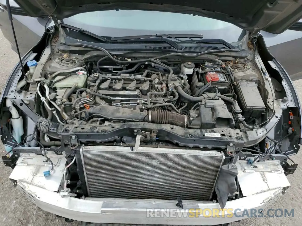 11 fotografías del automóvil dañado SHHFK7H35KU403521 HONDA CIVIC 2019